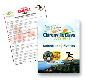 Various Printed Schedules